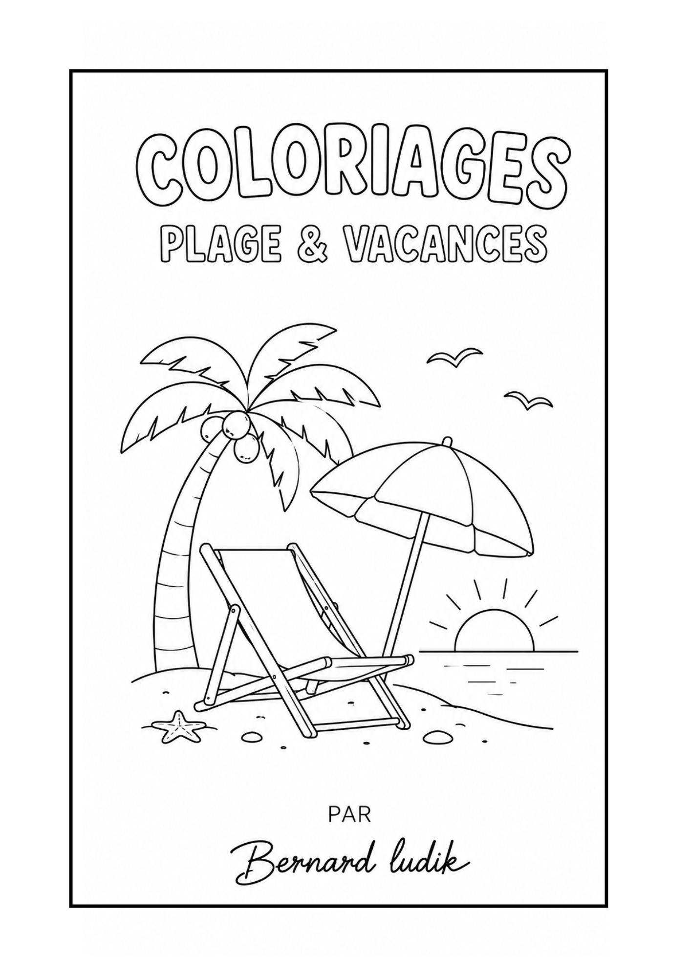 Coloriages Plages et Vacances