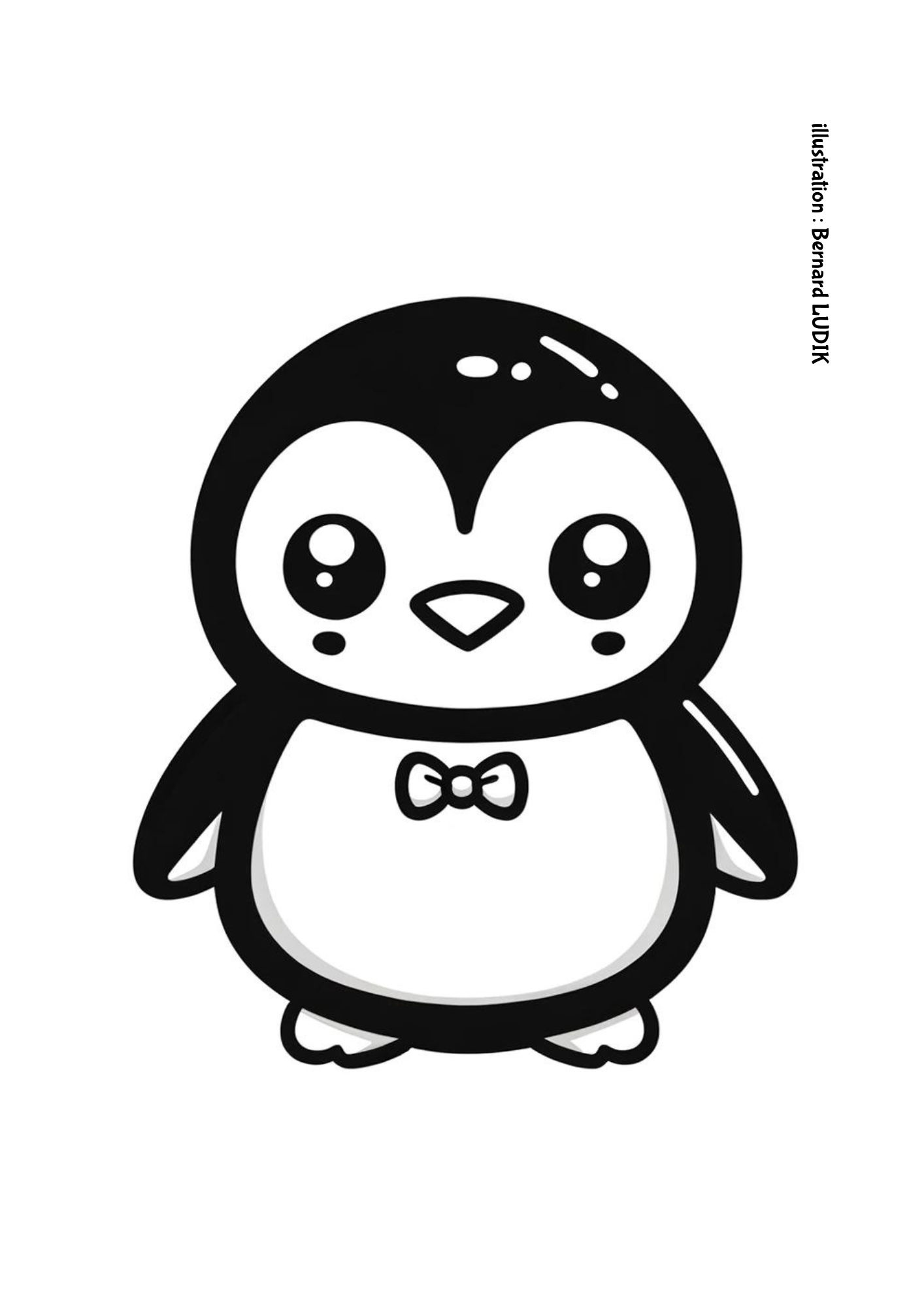 Coloriage Penguin