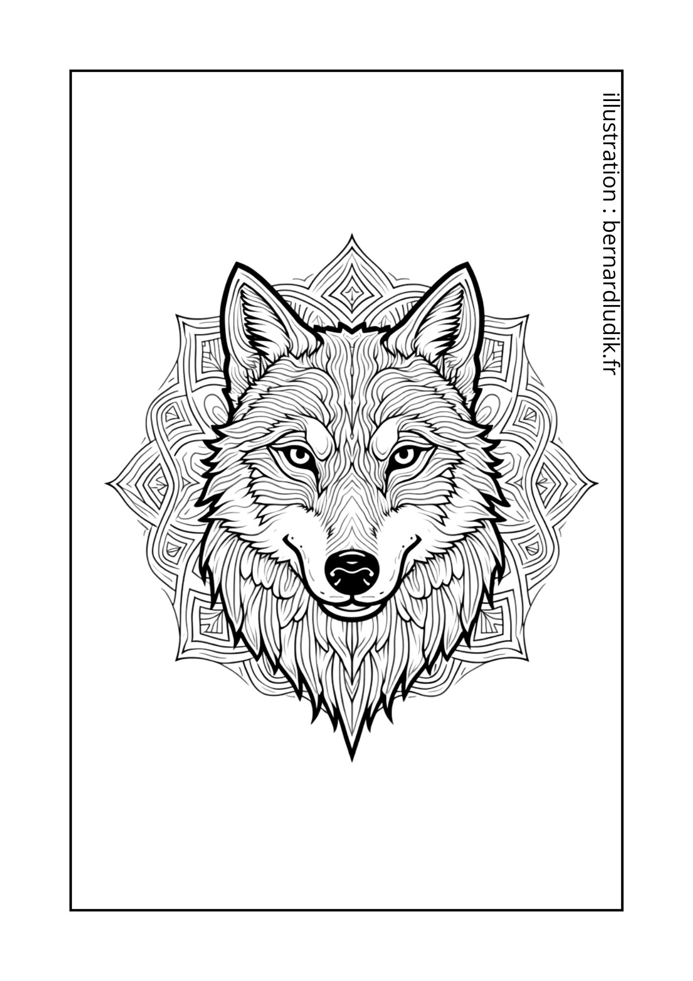 Animal à colorier 1